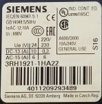Siemens 3RH1921-1HA22